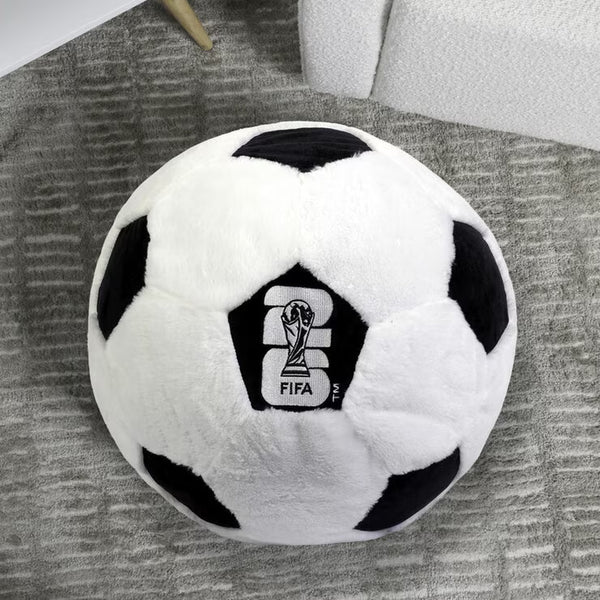 FIFA® World Cup Decorative Football Cushion in 2 Designs, 40 X 40 Cm