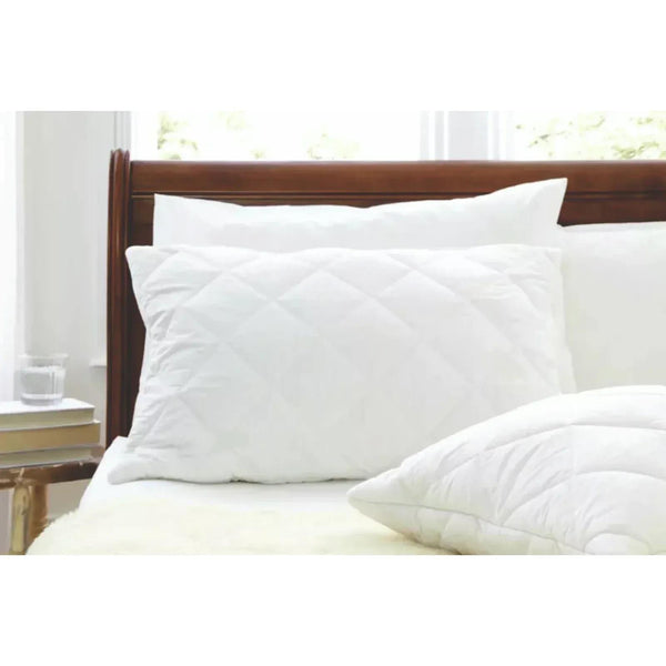 Quilted Waterproof Mattress Protectors 30cm Skirt, Anti Bed Bug Protector, Allergen Protection, Easy To Clean, Soft Bamboo Material
