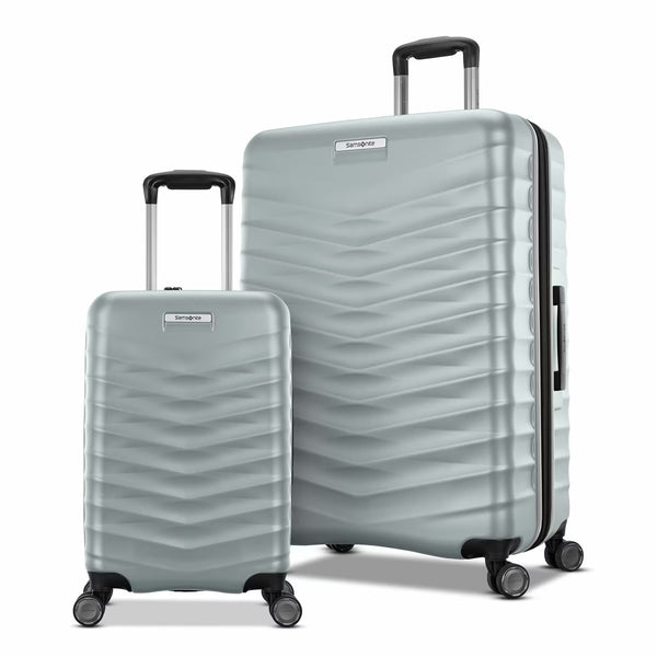 Samsonite Precision DLX 2 Piece Hardside Expandable Spinner Luggage Set in 2 Colours