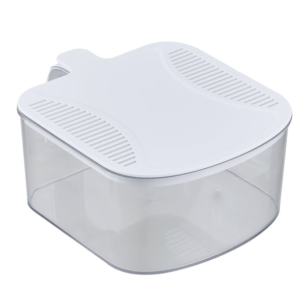 Rice Container Rice Dispenser Kitchen Holder with Measuring Cup, Dry Food Storage Containers, Kitchen Accessories, white, 5L