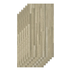 36pcs Self Adhesive Vinyl Flooring, 15X30cm Wood & & Stone Grain Effect Peel and Stick Floor Tiles, Waterproof Flooring Stickers for Home Office Bedroom Kitchen Living Room