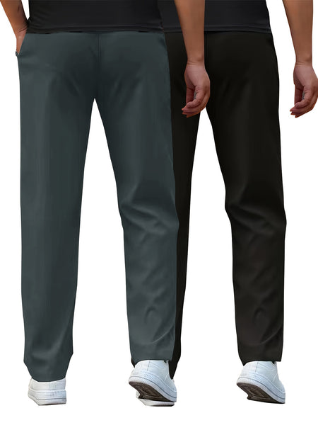 Two-Pc Men'S Casual Pants Men'S Straight-Leg Casual Work Pants Spring And Summer Thin Style