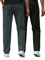 Two-Pc Men'S Casual Pants Men'S Straight-Leg Casual Work Pants Spring And Summer Thin Style