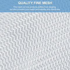 BAGAIL Mesh Laundry Bags, Washing Machine Wash Bags, Reusable and Durable Mesh Wash Bags for Delicate Blouse, Hosiery, Underwear, Bra, Lingerie and Baby Clothes, Great for Travel Storage Organization