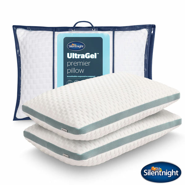 Silentnight Ultragel Premier Pillow, 2 Pack