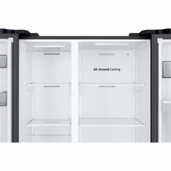 Samsung Series 7 Spacemax, RS57DG410EB4EU Side by Side Fridge Freezer, E Rated in Black
