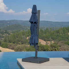 Sunvilla 13Ft (3.9M) round 3-Tier Cantilever Umbrella with Base (Non-Led)