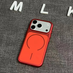 Phone Case: Fashionable Electroplated Magnetic Phone Case Compatible with iPhone 17 Pro Max Slim Shockproof Matte Full Cover Protective Case