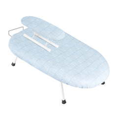 1pc Compact Folding Ironing Board with Pink Floral Pattern - Space-Saving, Easy Storage, Multi-Use Design for Home Use, Durable Plastic Material, Ironing Boards