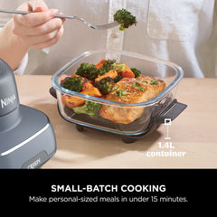 Ninja Crispi 4-In-1 Portable Glass Air Fryer, FN101UKGY