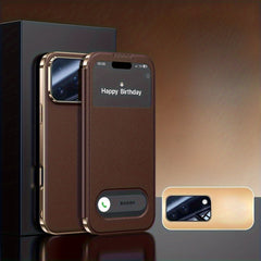 Phone Case - High End Case for Iphone17 Pro Max Magnetic Phone Case Slim Anti Shock Full Coverage Protective Case for Business Men