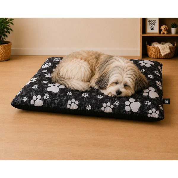 Dog Pet Bed with Removable Zipped Cover Large 95cm x 65cm Soft Washable Cushion
