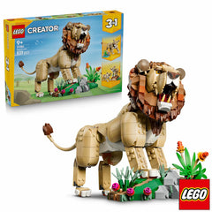 LEGO Creator 3-In-1 Wild Animals: Majestic Lion - Model 31386 (9+ Years)