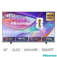 Hisense 58E7STUK 55 Inch QLED HD Smart TV