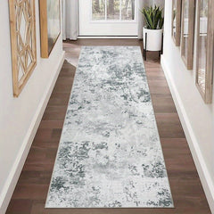 1pc Hallway Runner Rug Non Slip Carpet Runners 80x300cm Modern Abstract Hall Runner Carpet Runner Washable Kitchen Rugs for Hallway Entryway Kitchen Bedroom