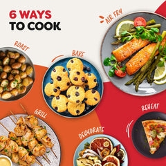 Instant Vortex plus with Clearcook Air Fryer 5.7L in Black