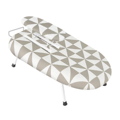 1pc Compact Folding Ironing Board with Pink Floral Pattern - Space-Saving, Easy Storage, Multi-Use Design for Home Use, Durable Plastic Material, Ironing Boards
