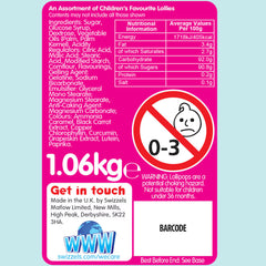 Swizzels Matlow Lolly Mix, 1.06Kg