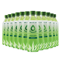 Simplee Aloe Vera Drink with Bits, 12 X 500Ml