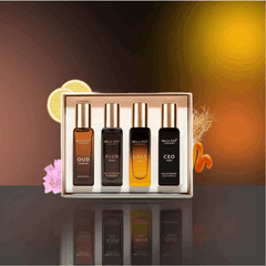 Bellavita Luxury with CEO Man, Klub, Oud, and G.O.A.T. Men Gift Set 4*20ML EDP Long Lasting Cologne perfume