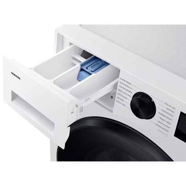 Samsung Series 5 WD90DG5G34BEEU 9Kg / 5Kg Smart Slim Depth Washer Dryer, E Rated in White