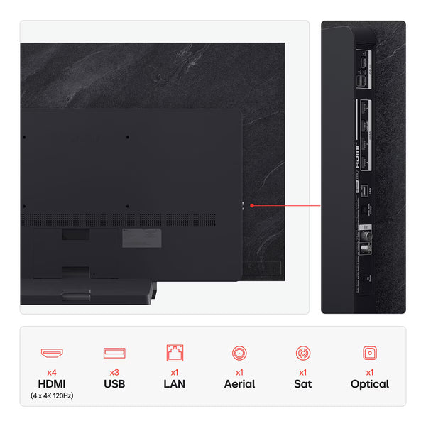 LG OLED55C55LA.AEK 55 Inch OLED 4K Ultra HD Smart TV