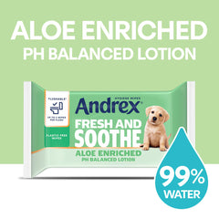 Andrex Fresh & Soothe Hygiene Wipes Moist Toilet Tissue 12 X 36 Wipes