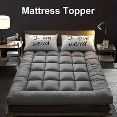Hotel Quality 10cm Extra Thick Mattress Topper With Deep Fitted Elastic Corners Luxury Mattress Topper For All Seasons And for all Sizes Available Single, Small Double, Double, King, And Super King
