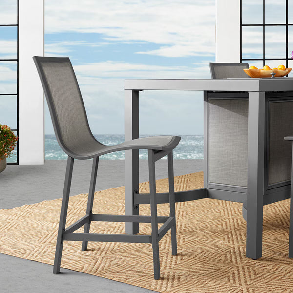 Agio Maricopa 7 Piece High Fire Dining Set + Cover