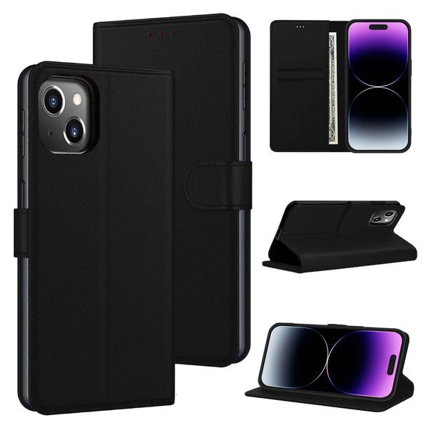 Luxury Case for iPhone 16 Pro Max Plus, 15 Pro Max Plus, 14 Pro Max Plus, 13 Pro Max mini, 12 Pro Max Mini, 11 Pro Max XS MAX XS X SE 8 Plus 7 Plus 6 6S PlusLeather Phone Case Cover, PU Faux Leather Wallet Book Folio Flip Magnetic Shockproof Case with Car
