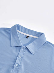 Men's 2pcs Set: Long-Sleeve Shirt and Drawstring Pants - Clean, Comfortable, Breathable