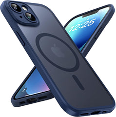 TOCOL Magnetic for Iphone 17 Pro Max Case 6.9-Inch, Compatible with Magsafe, Full Camera Protection, Built-In Magnetic Ring, Drop Protection Shockproof Translucent Matte Phone Cover