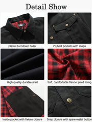 Men's Commuter Fashion Casual Solid Color Lapel Cargo Coat