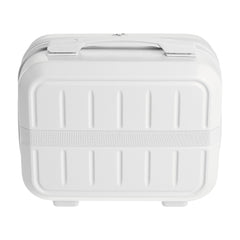 Portable Handheld Plastic Makeup Bag with Elastic Band & Zipper, Jewelry Box, Gift Box for Storing Souvenirs, Luggage Cart for Boarding The Aircraft, Multifunctional Suitcase with Internal Dividers, Can Hold Cosmetics, Towels, Toiletries