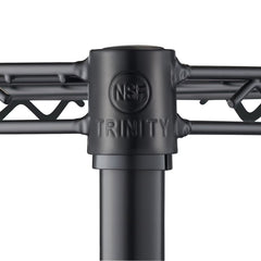 TRINITY 5 Tier Black Storage Bin Rack