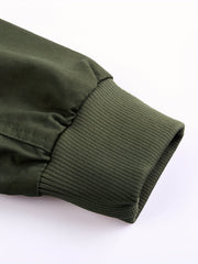 Men's Tactical Jacket with Multiple Pockets, Practical Workwear Style Coat
