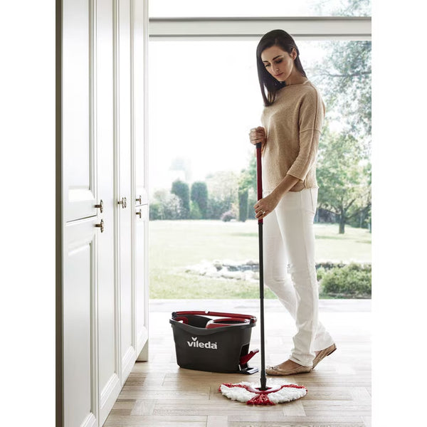 Vileda Turbo 2 in 1 Microfibre Mop and Bucket Set