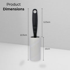 Lint Roller with 5 Refills and Handle - Pet Hair Remover for Cat/Dog Fur/Hair on Clothes, Sofas & Carpets - 300/450 Extra Sticky Sheets