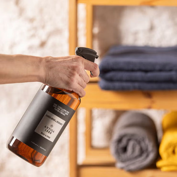 Antiga 1860 Home Textile & Room Spray, 1L in 2 Scents