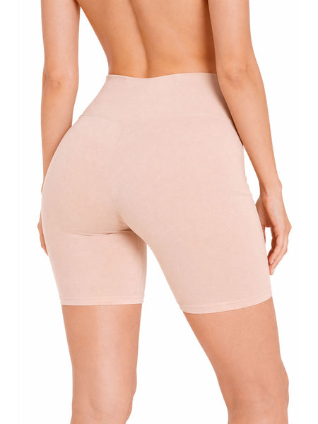 Cotton Rich Stretch Leggings Shorts for Women
