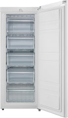 COMFEE' RCU60WH2(E) 60 Litre Freestanding under Counter, 48Cm Upright Freezer Adjustable Thermostat, Reversible Door, 4 Star Freezer Rating Drawer, White