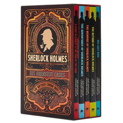 Sherlock Holmes His Greatest Cases By Arthur Conan Doyle 5 Books Collection Box Set - Paperback