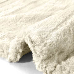 3pcs Faux Rabbit Plush Bedding Set, Soft Fluffy Comfortable Thicken Warm Autumn-Winter Duvet Cover & Pillowcase Set, Machine Washable, Ideal for Hotel, Guest Room, Bedroom, Home Use,Christmas Presents, Single/Double/King/Super King Size (1*Duvet Cover + 2