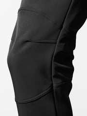 Men's -Lined Tactical Cargo Pants for Winter, New Multi-Functional Pockets, Softshell Stretch Warm Fabric, Windproof, Durable, Tear-Resistant, Suitable for Middle-Aged and Elderly, Outdoor Hiking, Travel, Snowy Weather, No Belt