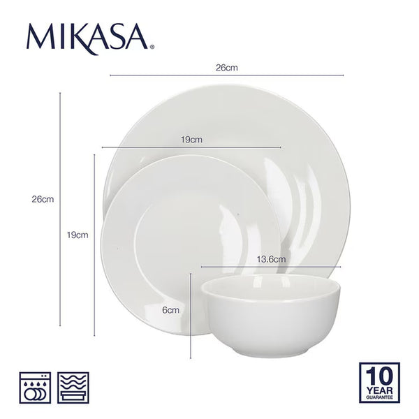 Mikasa Alexis Dinnerware Set, 12 Piece