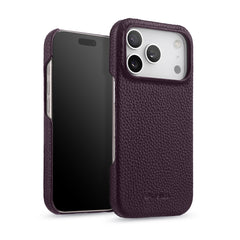Phone Case - High-Quality Leather Case Designed for The for Iphone 17 Pro Max Featuring Magnetic Support, Also Compatible with The for Iphone 16 Pro, Providing a Sturdy Cover