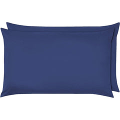 Pack of 2 Soft touch Ultra-Fine 100% Cotton Pillowcase, Envelope Closure Pillow Covers, Available in a Variety of Colours