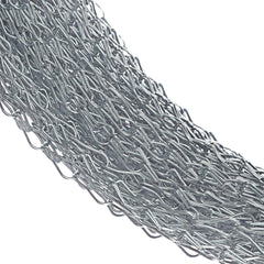 Aluminium Door Fly Screen Metal Chain Curtain Blind Insect Blinds 214cm *90cm