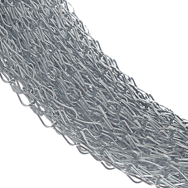 Aluminium Door Fly Screen Metal Chain Curtain Blind Insect Blinds 214cm *90cm