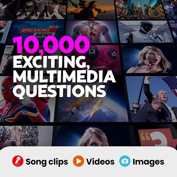 Outsmarted - the App-Connected TV Quiz-Show Board Game | Kids, Teens & Adults | Next-Level Game Night for Family & Friends | 2–24 Players | Age 8+ | 10,000+ Questions | 2026 Edition